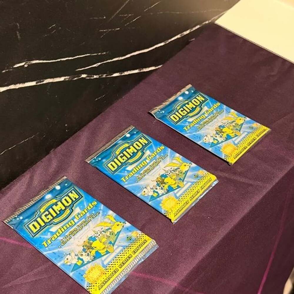 x3 Digimon Vintage Rare Booster Packs